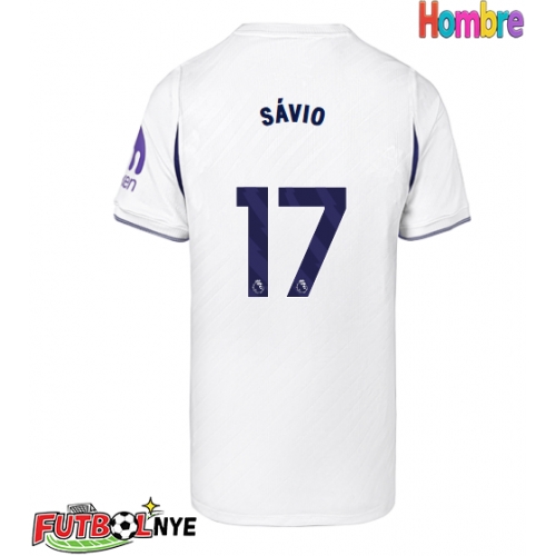 Camiseta Tottenham Hotspur Savio #17 Primera Equipación 2026-27 manga corta
